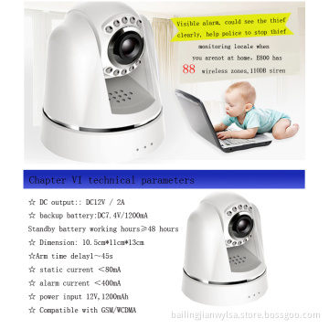 Wireless 3G Video Camera Alarm System with Build in PIR Sensor
